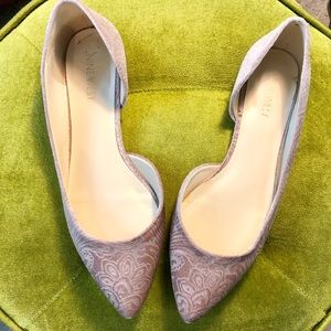 Nine West Velvet Ballerina Flat